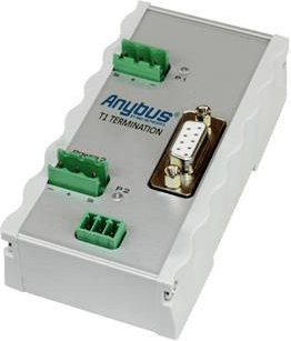Anybus Switch Profibus PROFIBUS DP Terminator T1 in Grau mit 19 V/DC bis 28 V/DC Betriebsspannung - Bild 1