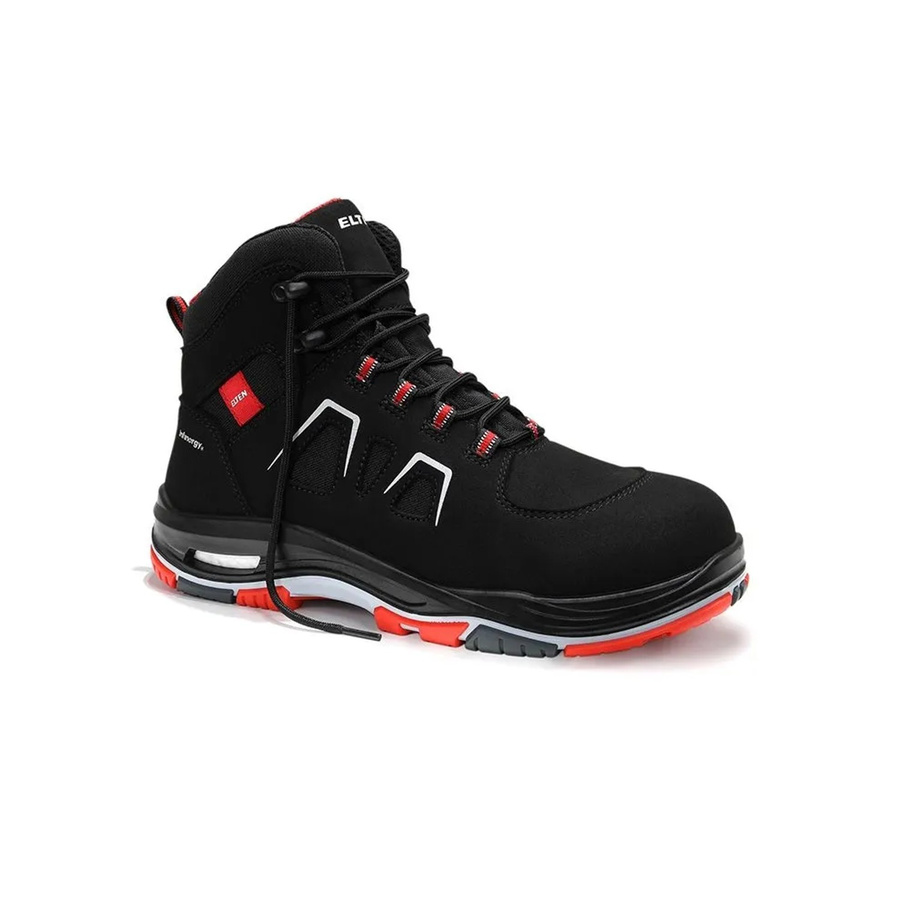 Elten Sicherheitsstiefel ALAN XXTP S3S Mid ESD in Schwarz Rot Größe 39 - Bild 2