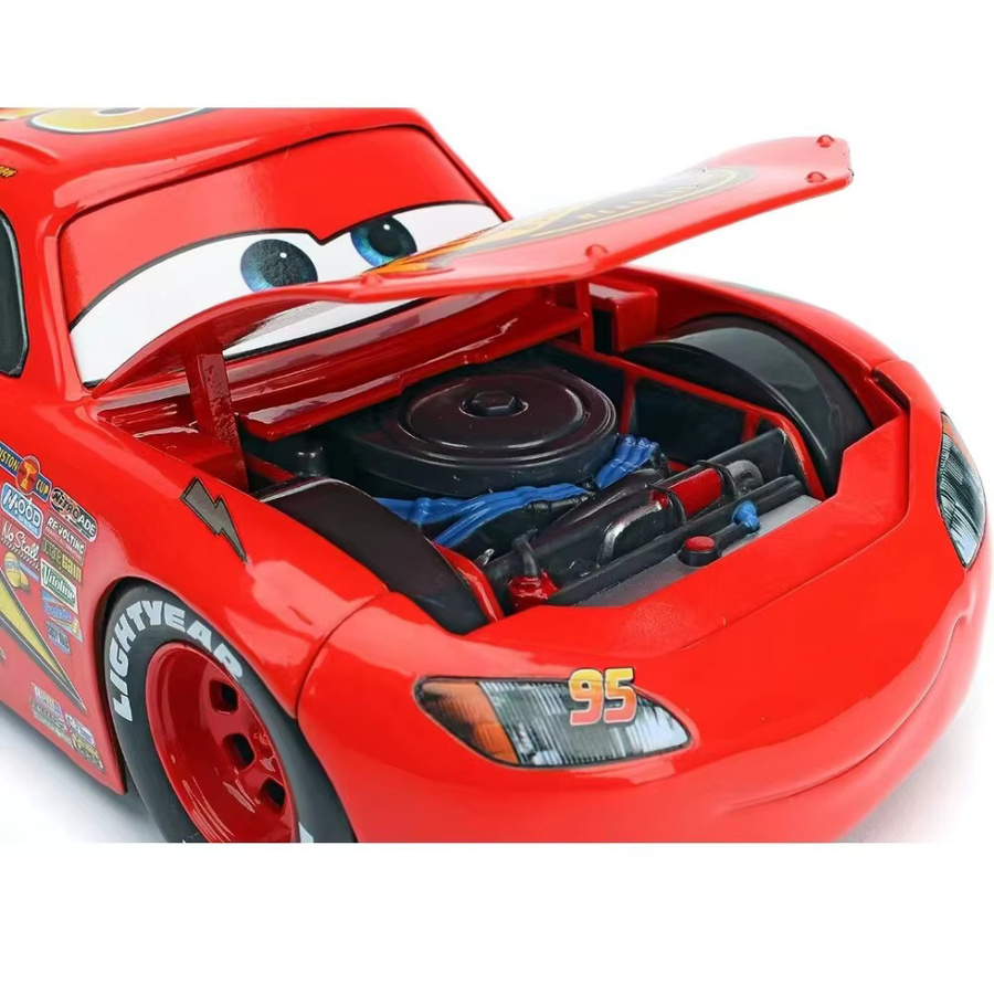Jada Disney Lightning McQueen, Rennwagen-Spielzeug, 1:24, Rot, Metall, ab 8 Jahren - Bild 6