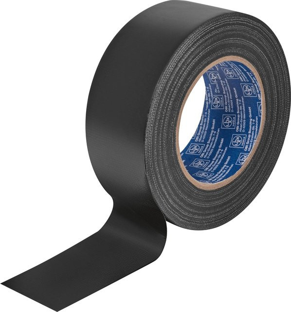 LUX-TOOLS Gewebeband Schwarz Breite: 50 mm, Länge: 50 m - Bild 1