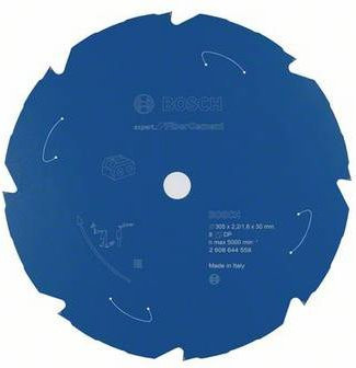 Bosch Expert Kreissägeblatt für Stein und Faserzement, Durchmesser: 305 mm, 8 Zähne, Blau - Bild 1