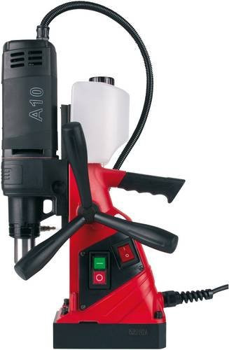 RUKO Kernbohrmaschine A10 Rot mit 1100 W Leistung für Bohrungen von 12-35 mm und Weldon 3/4 Zoll (19,05 mm) Anschluss - Bild 1