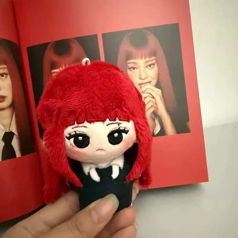 MINISO K-Pop Idol Jennie Cartoon-Puppe, Schlüsselanhänger, Plüsch / Textil - Bild 4