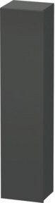 Duravit Hochschrank DuraStyle in Graphit Matt mit Glastüren, B: 40 cm, T: 36 cm, H: 180 cm - Bild 1