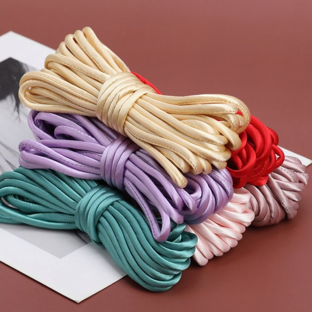 DIY-Materialpaket mit 5 Meter handgewebtem Seil und Einwortschnalle im Tang-Stil, multicolor - Bild 1