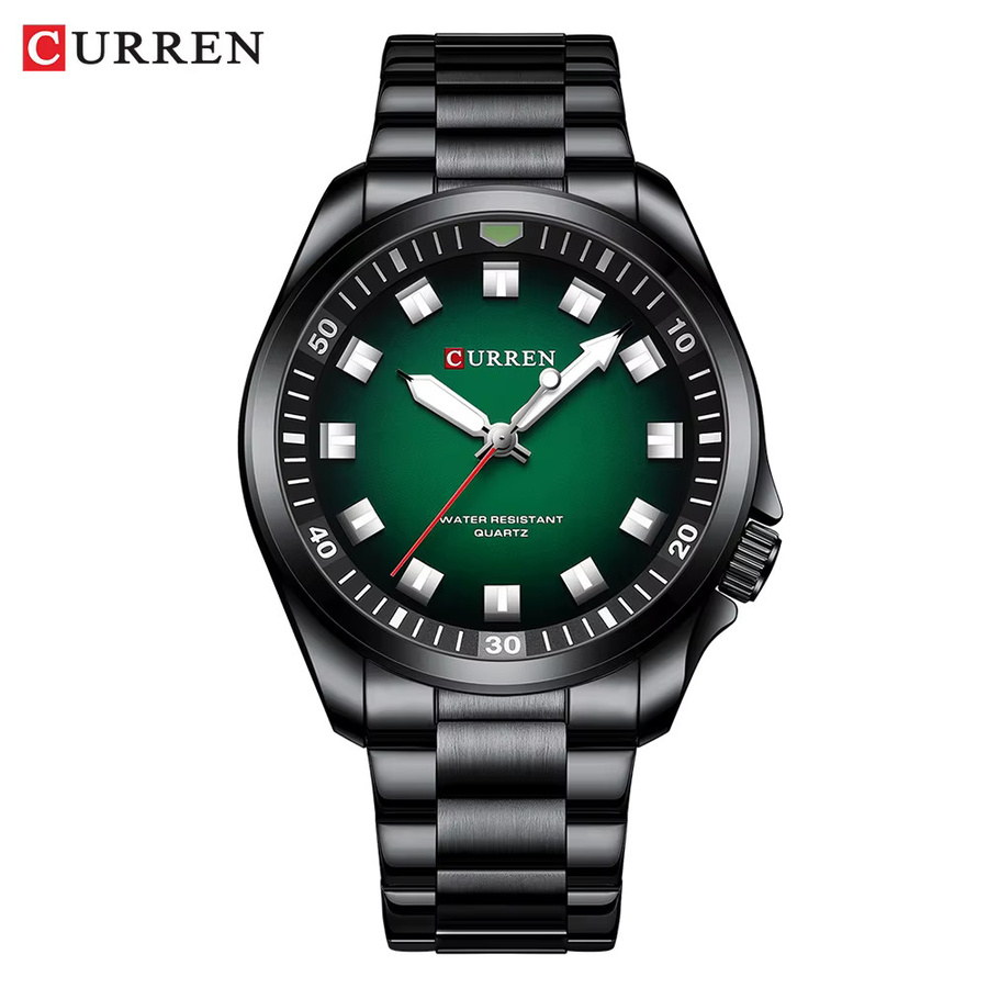 CURREN Armbanduhr Edelstahl, Analoguhr, Herren, Datum - Bild 2