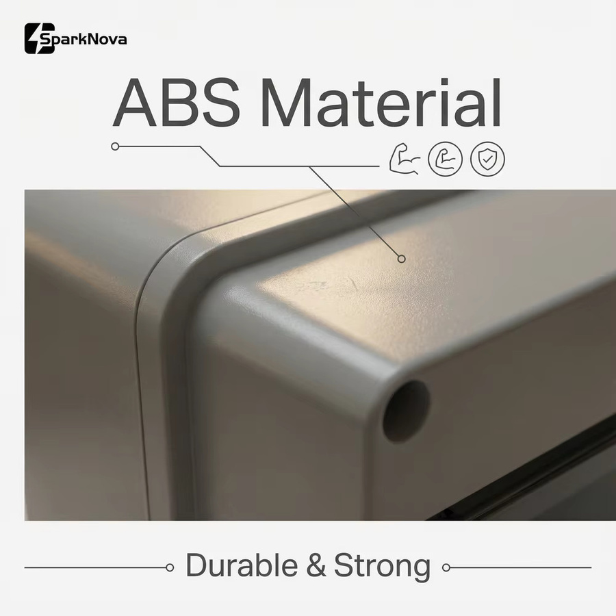 SparkNova IP65 Wasserdichte elektrische Anschlussdose aus ABS-Kunststoff als Verteilerplatine für CCTV- und Solarsysteme - Bild 3