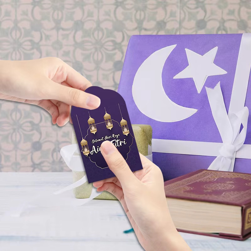 6er-Pack Eid-Geld-Geschenkumschläge aus Papier mit Bismillah-Motiv für Ramadan, Eid al-Fitr und Eid al-Adha, ideal für Hochzeiten und Geburtstage - Bild 4