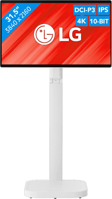 LG Smart Swing 32U889SA-W 4K UHD Monitor in Weiß mit USB-C - Bild 1