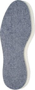 Einlegesohle barth Schuhbandl aus Aluminium und Filz in Grau - Bild 1