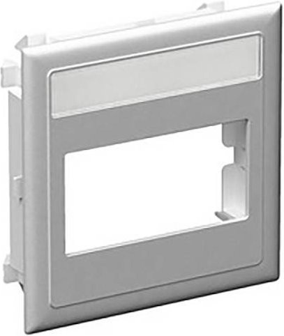 Schneider Electric 5970024 Einbaudose Geräteeinbaudose in Weiß und Silber aus Aluminium für den Flush-Einbau - Bild 1