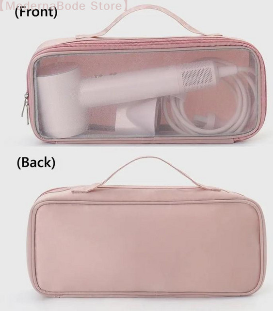 Hoeaden Aufbewahrungstasche für Haartrockner und Lockenstab, pink - Bild 1