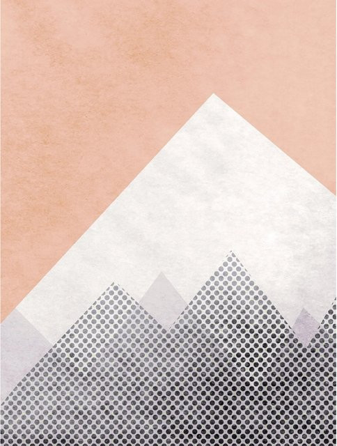 Komar Wandbild Wild and Free Mountain Poster auf Fotopapier, Breite: 30 cm, Höhe: 40 cm - Bild 1