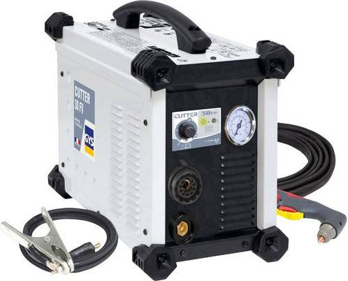 GYS Plasmaschneidinverter Cutter 30 FV mit Zubehör in Weiß, B/T/H: 28,0 x 20,0 x 10,8 cm - Bild 1