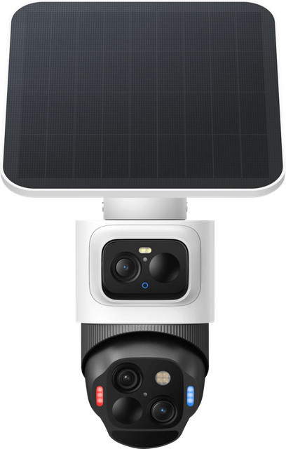 Anker eufyCam S4 Kabellose 4K Überwachungskamera mit Solar und WLAN im 2er-Set, Schwarz/Weiß - Bild 1