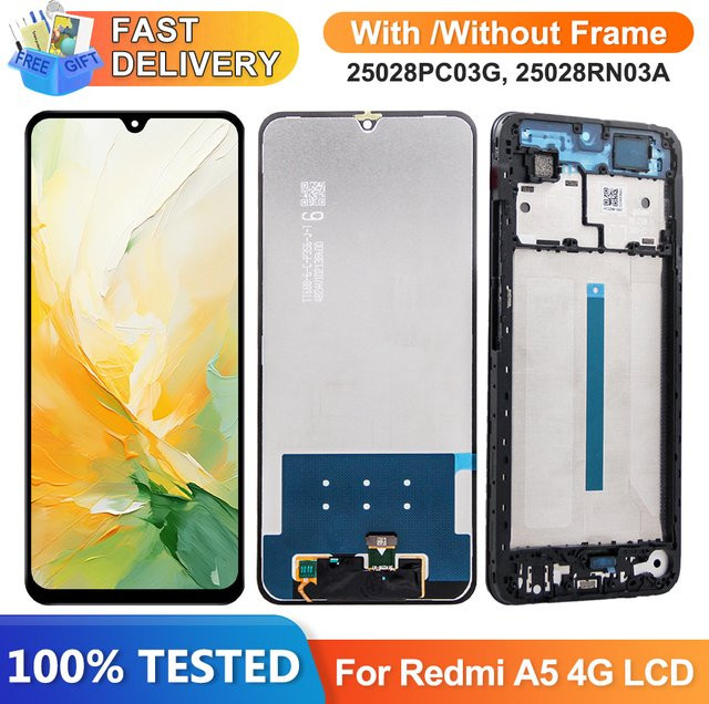 Xiaomi Redmi A5 Display LCD Touch Screen Digitizer Montage Ersatz mit Glas in Schwarz - Bild 1