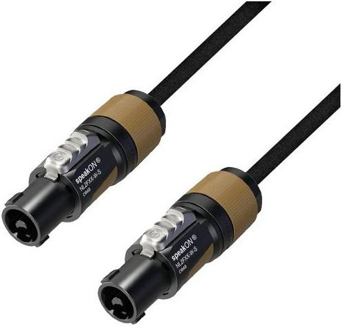 Adam Hall 5 STAR S215 SS 0200 Lautsprecher Verbindungskabel mit 2x NL2FX-Stecker in Schwarz, 2m - Bild 1