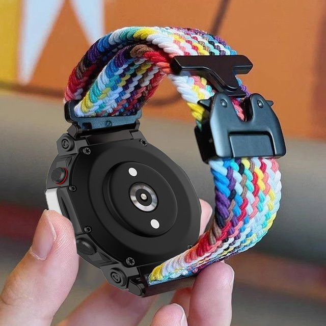 Geekthink Uhrenarmband, geflochten, Textil/NATO, Bunt, Smart-Armband - Bild 1