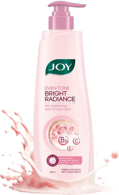 Joy Even Tone Bright Radiance Aufhellende Körperlotion, 400 ml, mit Niacinamid - Bild 1