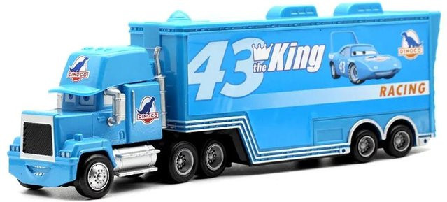Disney Pixar Cars Lightning McQueen und Onkel Mack, Set, Fahrzeuge, ab 14 Jahren - Bild 1