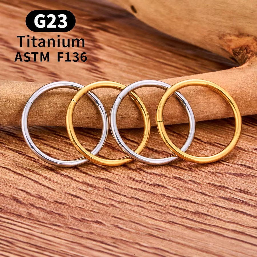 UHERA Nasenring Titan, Segment Hoop, Unisex - Bild 2