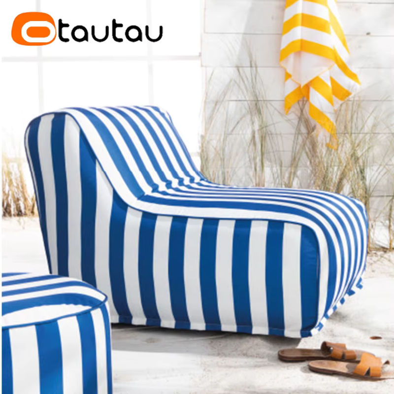 Otautau Outdoor Sitzsack Liege Abdeckung in Gelb ohne Füllstoff B/T/H: 90 x 70 x 60 cm - Bild 3