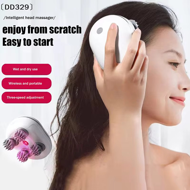 JETTING Elektrisches Kopfhautmassagegerät mit Rotlicht, Unisex - Bild 2