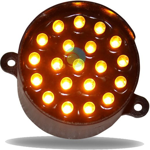 Epistar LED-Verkehrssignalleuchte mit 52mm LED-Pixelmodul in Rot, Gelb und Grün für Pfeiltafeln und Signalisierung - Bild 1