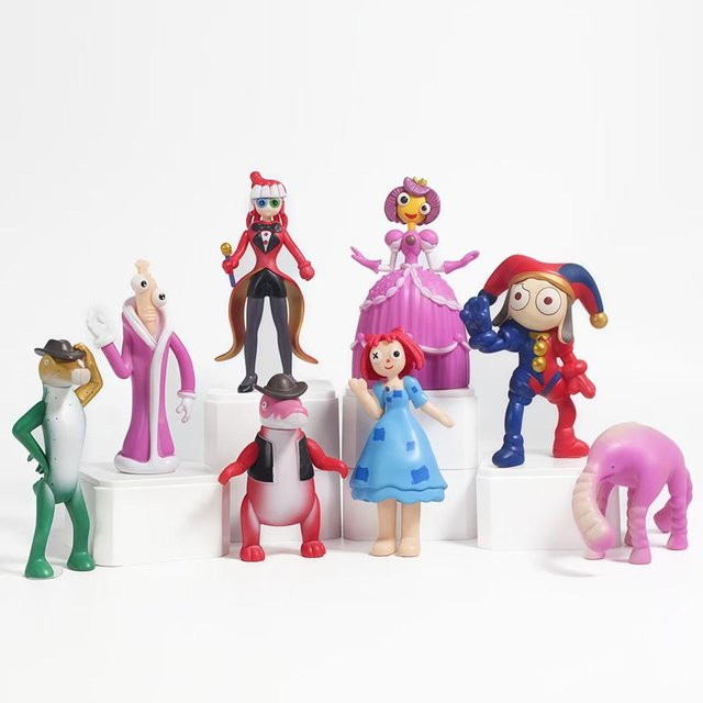 The Amazing Digital Circus Figurenmodelle, 8-teiliges Set, ab 14 Jahren - Bild 1