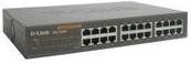 D-Link DGS-1024D/E Gigabit Netzwerk Switch mit 24 Ports in Schwarz - Bild 1