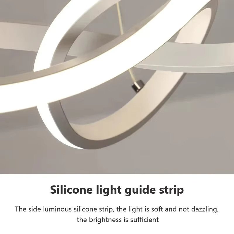 DARHYN Nordic LED Pendelleuchte in Gold/Messing für Wohnzimmer, Schlafzimmer und Esszimmer - Bild 3