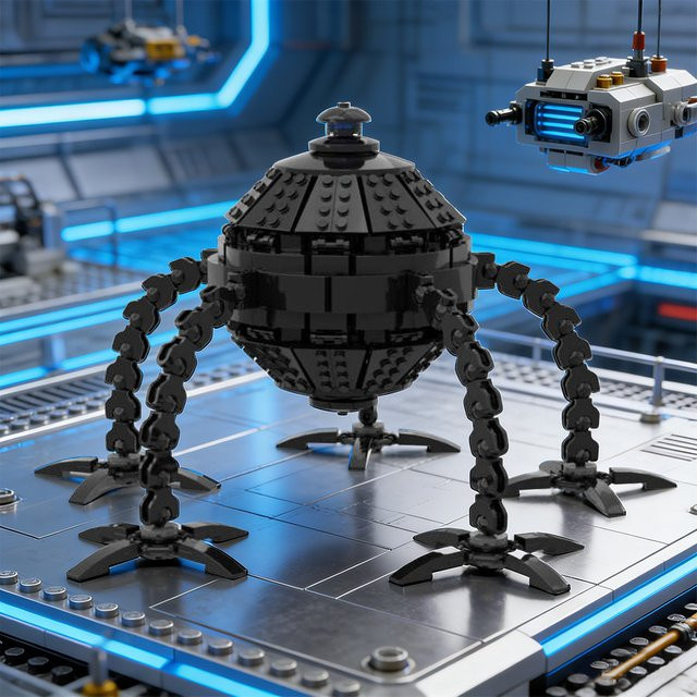 Gobricks MOC Omnidroid V9 Roboter, Baukasten-Modell, Weltraum - Bild 1