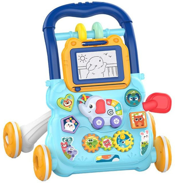 Baby Lauflernwagen Spielzeug, mit musikalischen Lichtern und Geräuschen, ab 1 Jahr - Bild 1