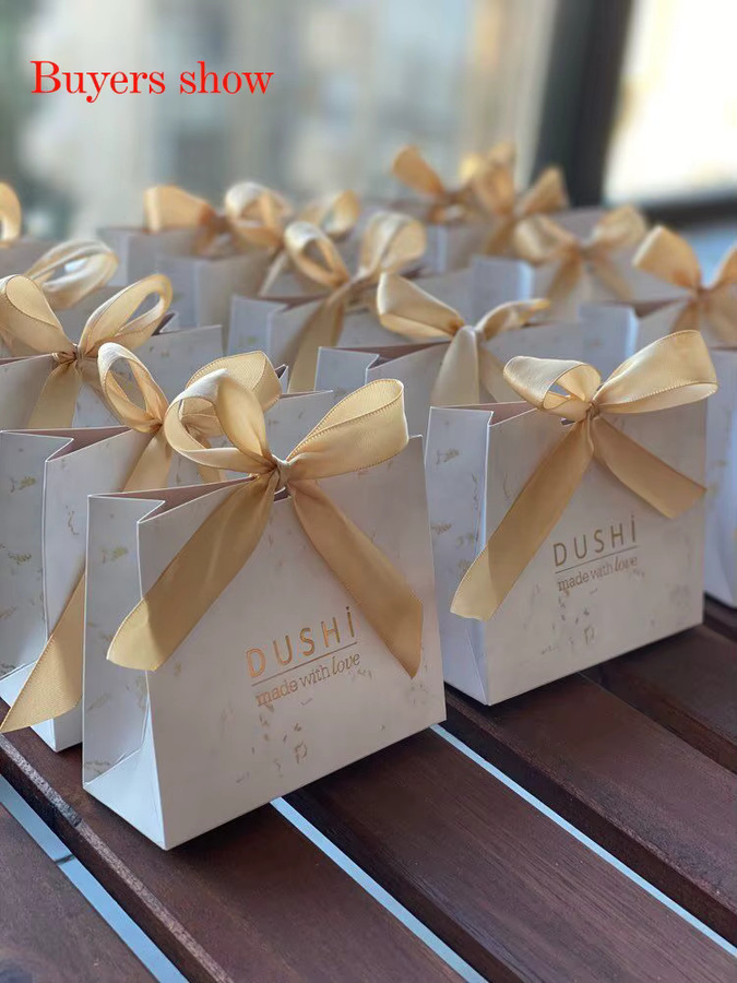 Elegante Geschenkboxen aus Papier von RMTPT in Schwarz und Weiß für Hochzeiten, Babypartys und Geburtstage - Bild 2