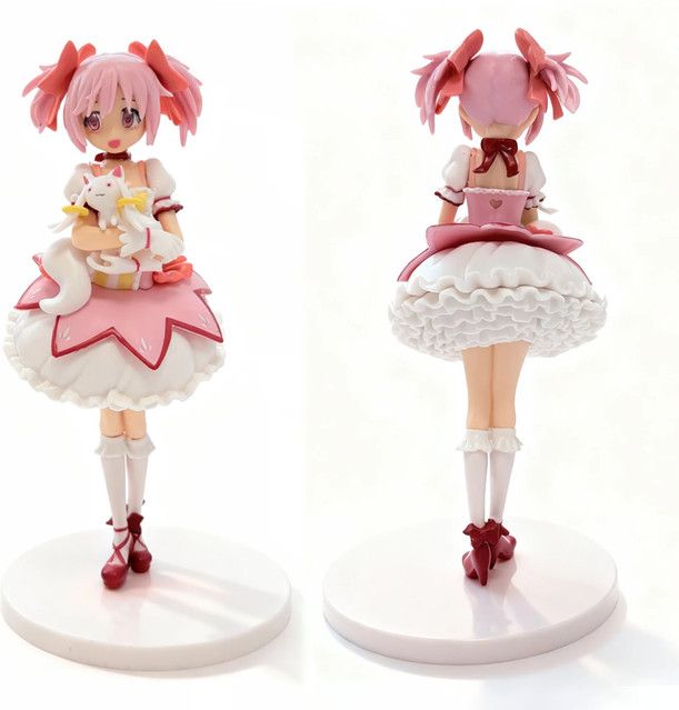 Madoka Kaname Puella Magi Madoka Magica Anime-Figur aus PVC in Pink, Höhe: 18 cm - Bild 1