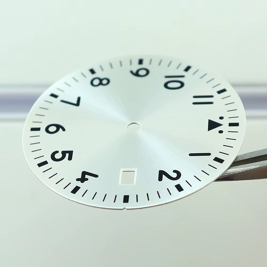 Einzeldatum-Zifferblatt für Pilotenuhr, 33,8 mm, Unisex - Bild 4