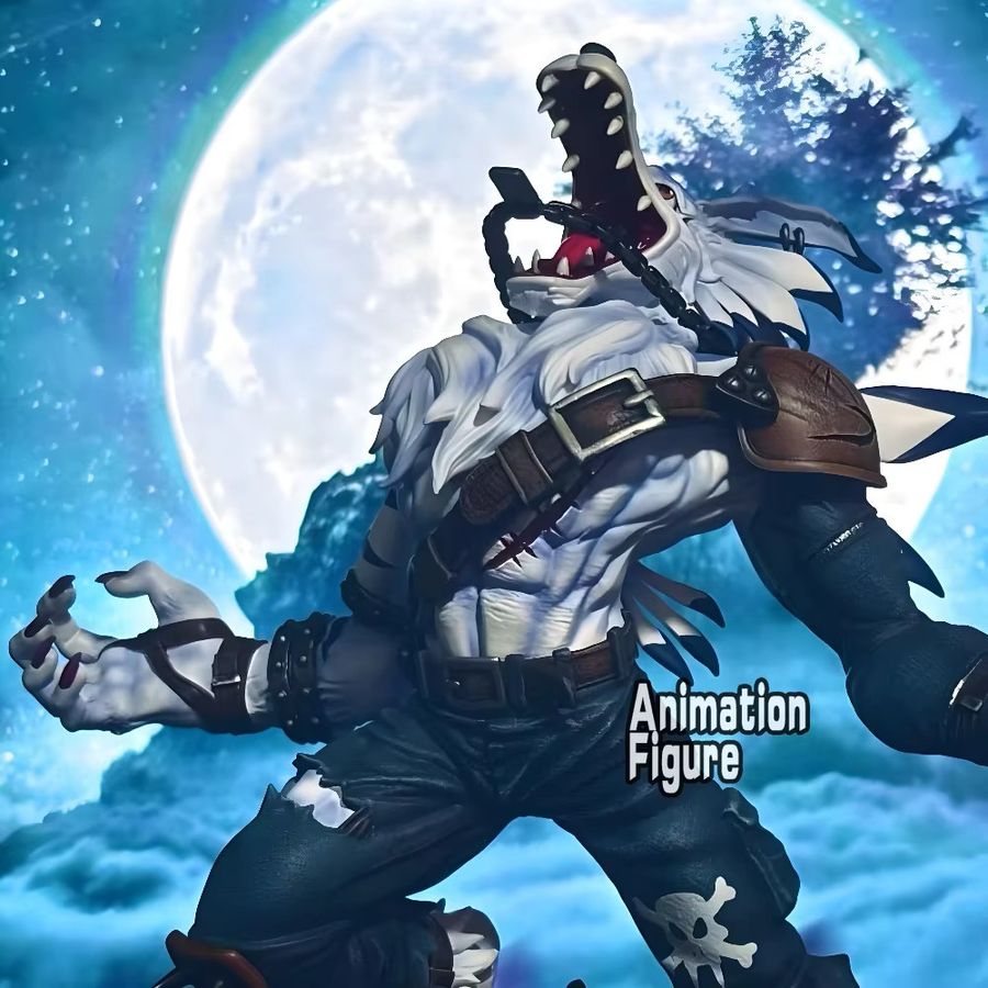 Bandai Digimon Adventure Garurumon Actionfigur aus PVC in Weiß, Höhe: 20 cm - Bild 2