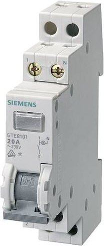 Siemens Kontrollschalter Grau 20A 2 Schließer 5TE8102 - Bild 1