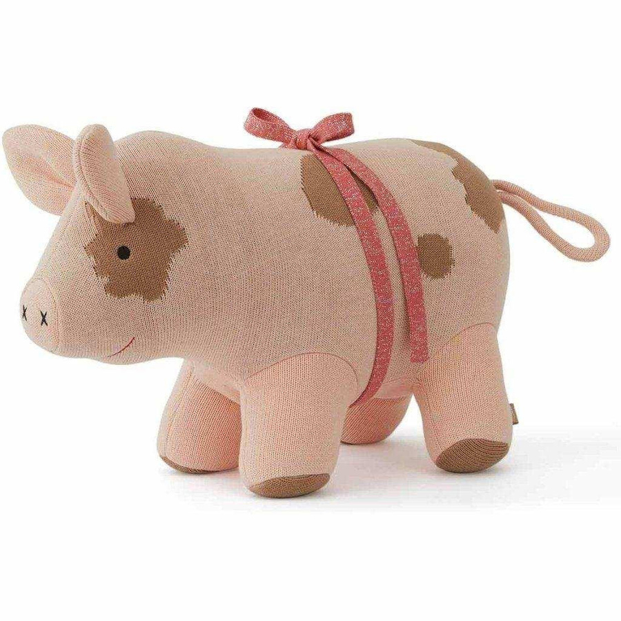Oyoy Sofie Das Schwein Plüschtier rosa Baumwolle 44cm - Bild 1