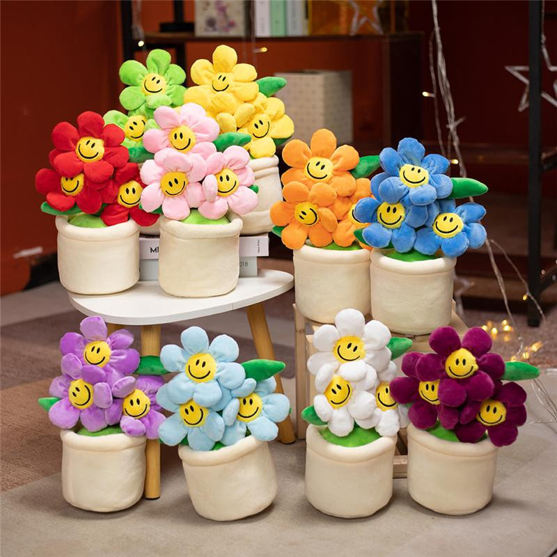 Süßer Mu Cheng Sonnenblumen Pflanzen-Plüschtiere ab 12+J 30cm - Bild 3