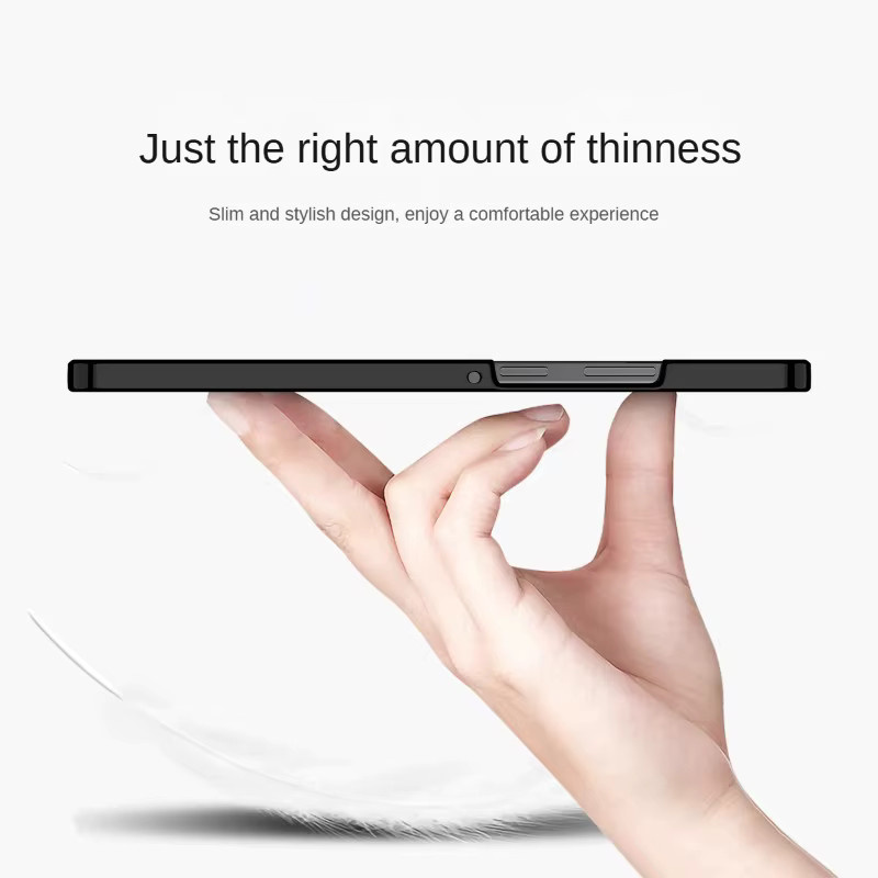 Samsung Galaxy Tab A11 8,7 Zoll Schutzhülle aus weichem Silikon mit Airbag-Schutz in Schwarz (Modelle SM-X130, SM-X133, X135N/G) - Bild 6