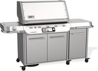 Weber Summit FS38X S Smart Gasgrill aus Edelstahl in Silber mit Rotisserie und elektrischer Ausstattung - Bild 1