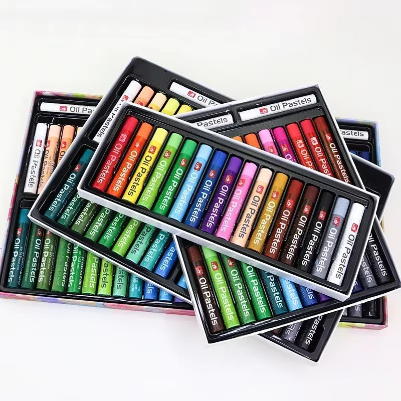 Emenne Ölpastellkreide Set in Multicolour mit 16 Farben aus Wachs für Kunst und Skizzen - Bild 3