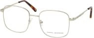 Marcel Ostertag Toivo F24 Korrektionsbrille, Vollrand, quadratisch, Metall, silver, Unisex - Bild 1