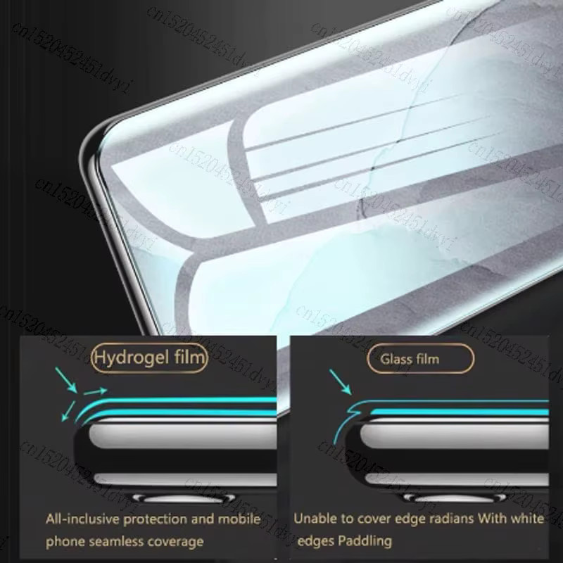 3-5 Stück Hydrogel Displayschutzfolie für Vivo V21 5G und V21e 5G in Transparent - Bild 6