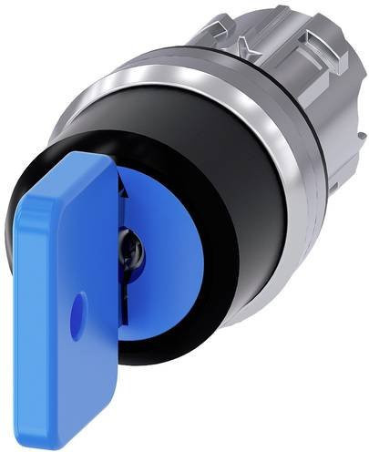 Siemens Schlüsselschalter 3SU1050-4GL01-0AA0 in Blau mit IP66 IP67 IP69/IP69K Schutzart - Bild 1
