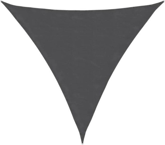 vidaXL Sonnensegel aus Oxford-Gewebe Dreieckig Anthrazit B/T/H: 300 x 300 x 300 cm - Bild 1