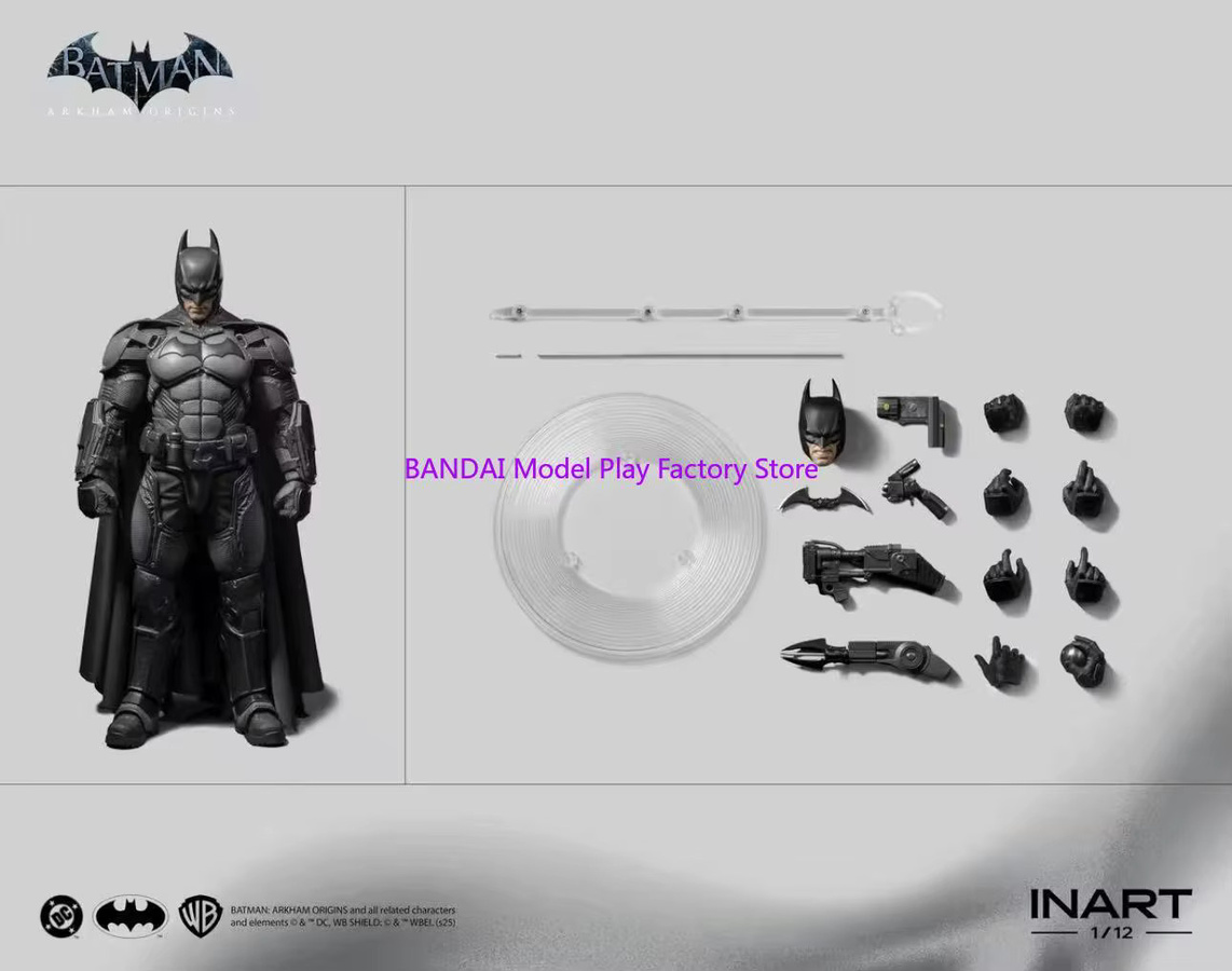INART Batman: Arkham Origins Batman Catwoman Actionfigur, 1/12, Standard Edition - Bild 3