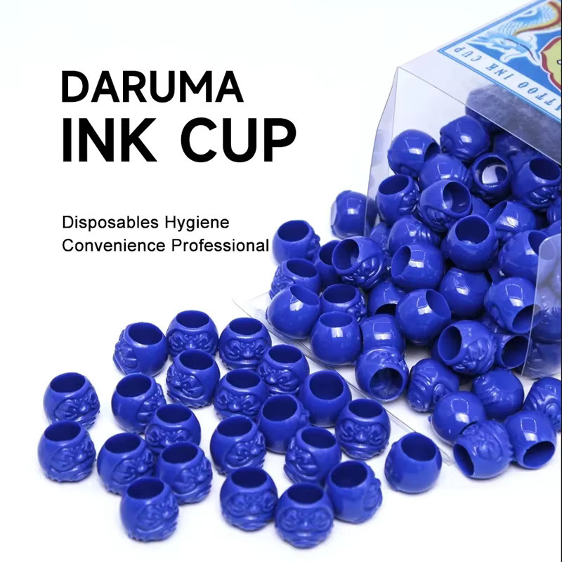 EZ Tattoo Ink Cups, 200 Stück, Kunststoff, Einweg - Bild 2