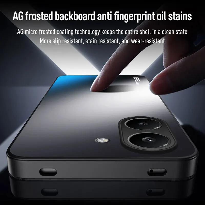 Stoßfeste Matt-Frosted Handyhülle für Xiaomi POCO X8 Pro 5G mit Bumper-Schutz - Bild 3